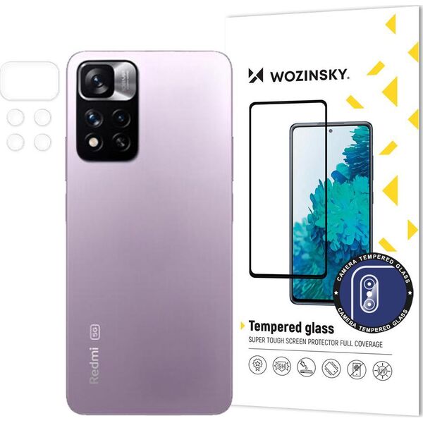 Wozinsky Pretender Camera Glass szkło hartowane 9H na cały aparat kamerę Xiaomi Poco X4 NFC 5G 10063039 9145576240458