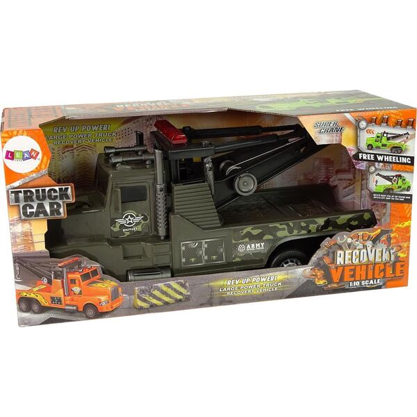 LeanToys Auto Ciężarówka Holownik Pomoc Drogowa 1:10 Lina Moro 10074237 5904204757713