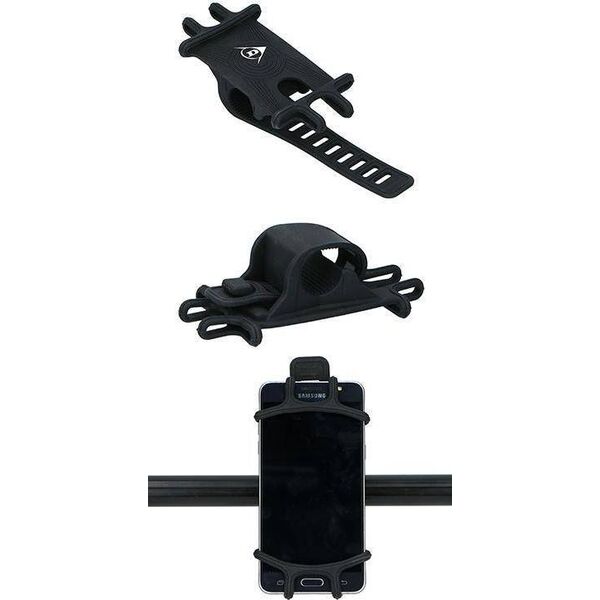Dunlop Dunlop - uchwyt rowerowy do telefonu 10-15 cm (szary) 10074814 5904501201087