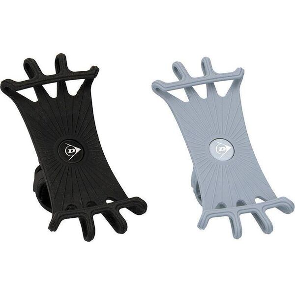 Dunlop Dunlop - uchwyt rowerowy do telefonu 10-15 cm obrotowy (szary) 10074815 5904501201179