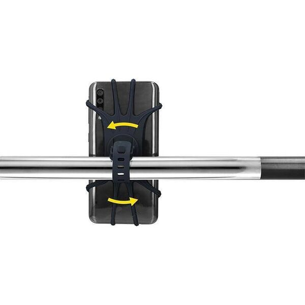 Dunlop Dunlop - uchwyt rowerowy do telefonu 10-15 cm obrotowy (czarny) 10074821 5904501201186