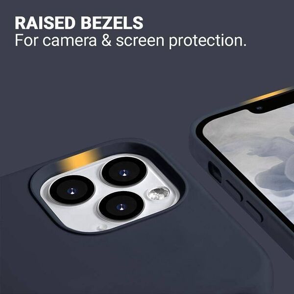 Crong Crong Color Cover Magnetic - Etui iPhone 13 Pro Max MagSafe (granatowy) 10074876 5904310700641