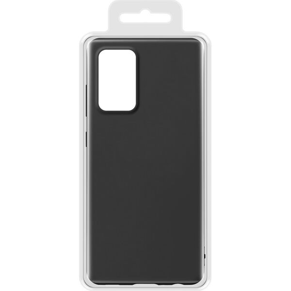 Hurtel Silicone Case elastyczne silikonowe etui pokrowiec Samsung Galaxy A22 4G czarny 10102352 9145576240519