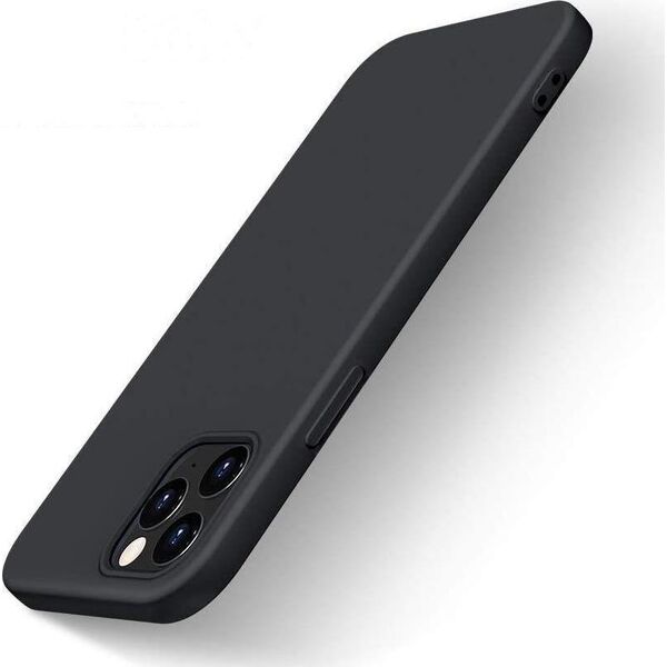 Hurtel Silicone Case elastyczne silikonowe etui pokrowiec Xiaomi Redmi Note 10 5G / Poco M3 Pro czarny 10102364 9145576240472