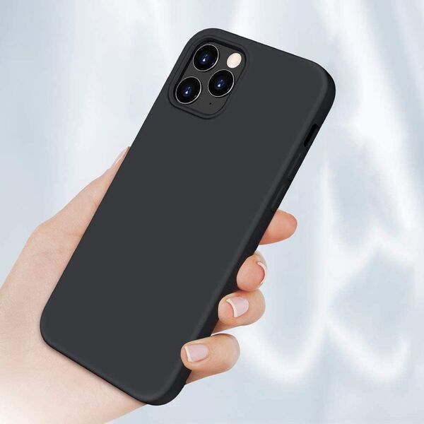 Hurtel Silicone Case elastyczne silikonowe etui pokrowiec Xiaomi Redmi Note 10 5G / Poco M3 Pro czarny 10102364 9145576240472