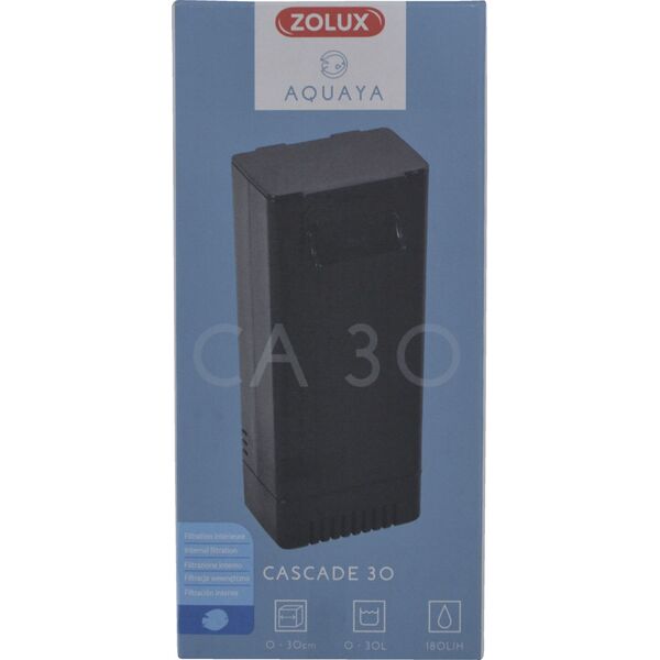 Zolux Aquaya Filtr Cascade 30 kol. czarny 10104388 3336023265216
