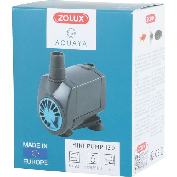 Zolux Aquaya Pompa mini 120, 220-240V 50Hz 10104396 3336023264028