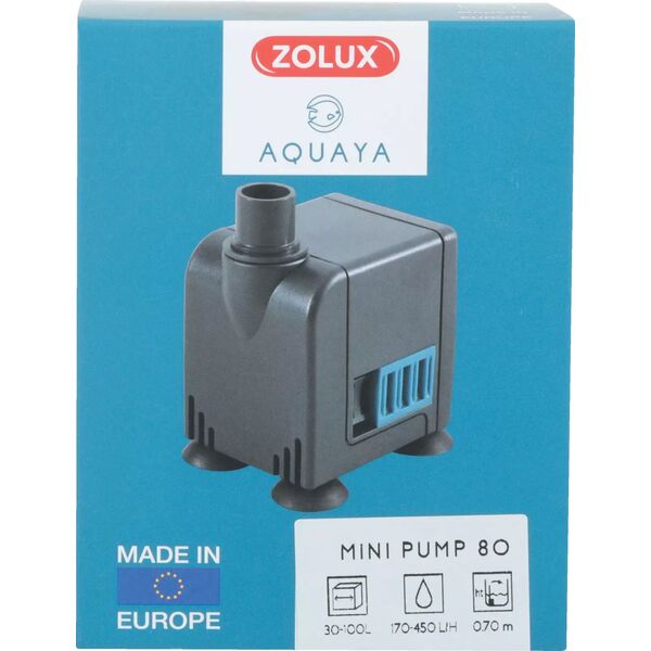 Zolux AquayaPompa mini 80, 220-240V 50Hz 10104400 3336023264011
