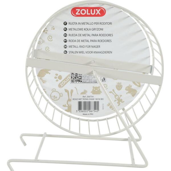 Zolux Kołowrotek metalowy 18 cm kol. beżowy 10104498 3336022067545