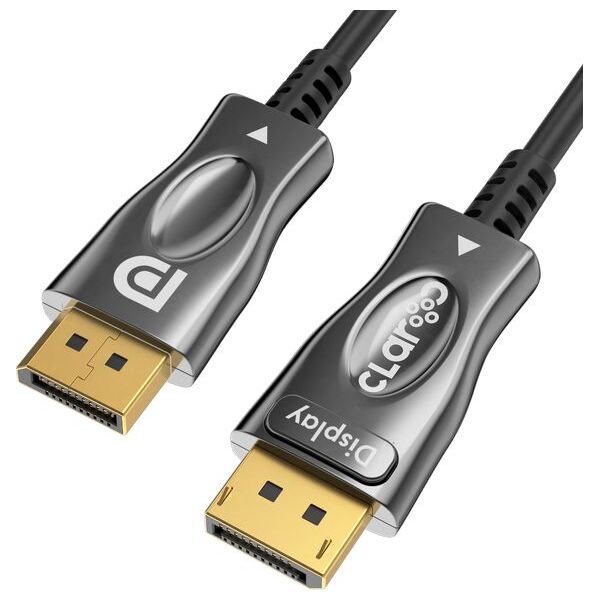 Kabel Claroc DisplayPort - DisplayPort 10m szary (CLAROC-DP-14-10M) 10130355 5907772506523