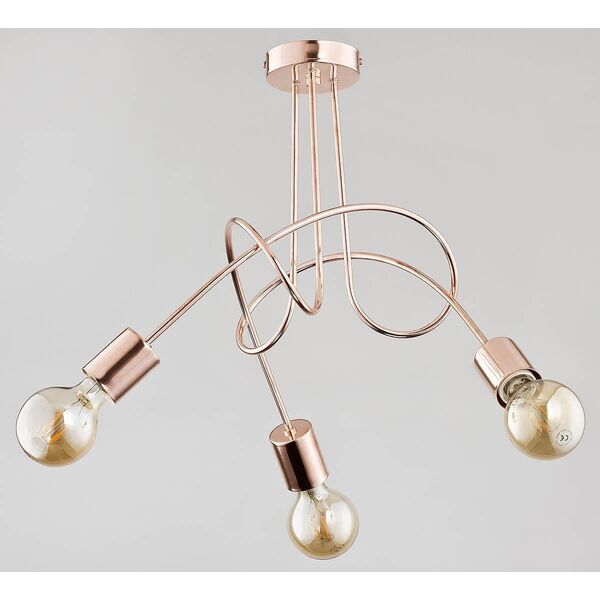 Lampa wisząca Alfa Tango lampa wisząca 3-punktowa miedź 24323 Alfa 10131084 5900458243231
