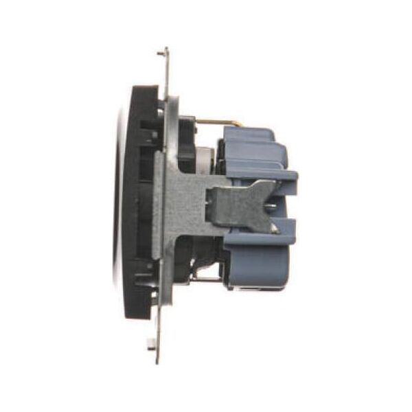 Kontakt-Simon Simon 54 Gniazdo Schuko z przesłonami (moduł) 16A 250V zaciski śrubowe czarny mat DGSz1Z.01/49 10134595 5902787870959