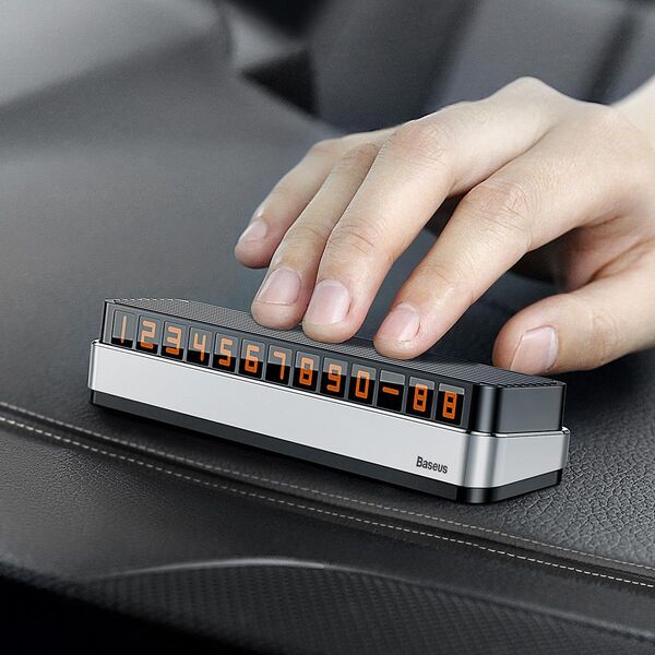 Baseus CAR MOONLIGHT BOX/SILVER ACNUM-B0S BASEUS 10138878 6953156293854