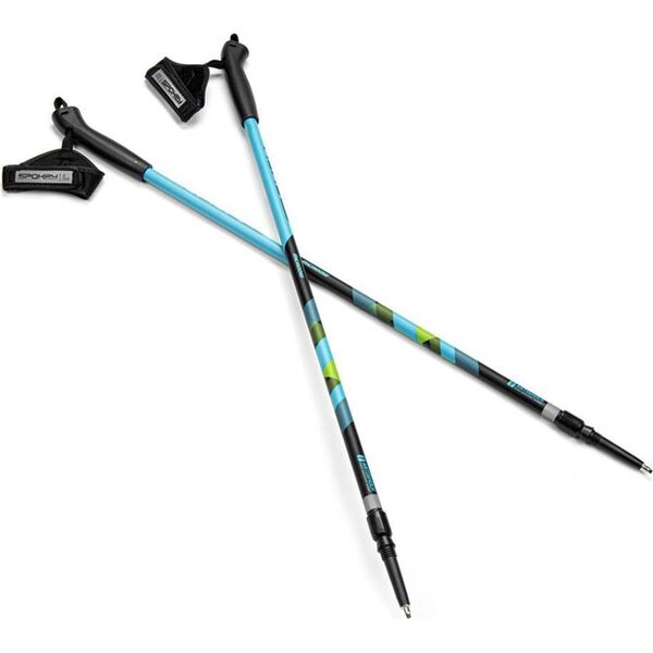 Spokey Kijki Nordic Walking Meadow niebiesko-czarno-zielone 929462 10141438 5902693294627