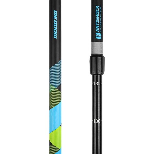 Spokey Kijki Nordic Walking Meadow niebiesko-czarno-zielone 929462 10141438 5902693294627
