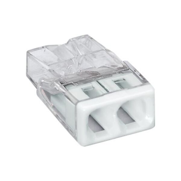 Wago SZYBKOZŁĄCZKA WAGO 2273-202 2X0,5-2,5 MM2 BIAŁA 5 SZTUK 10142616 5907522002985