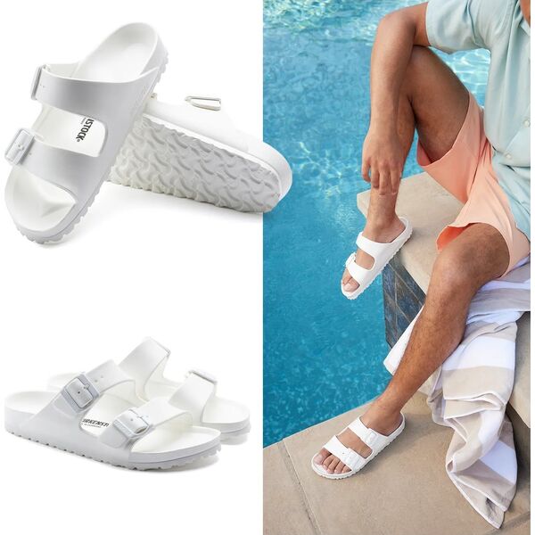Birkenstock Birkenstock Arizona 129441 białe 46 10163081 4052001499891