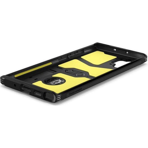 Spigen Etui Pancerne Spigen Tough Armor SAMSUNG GALAXY NOTE 10+ PLUS czarne 10169250 5903396124334