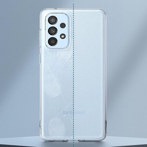 Ringke Ringke Fusion Matte etui pokrowiec z żelową ramką Samsung Galaxy A73 półprzezroczysty 10169318 8809848205347
