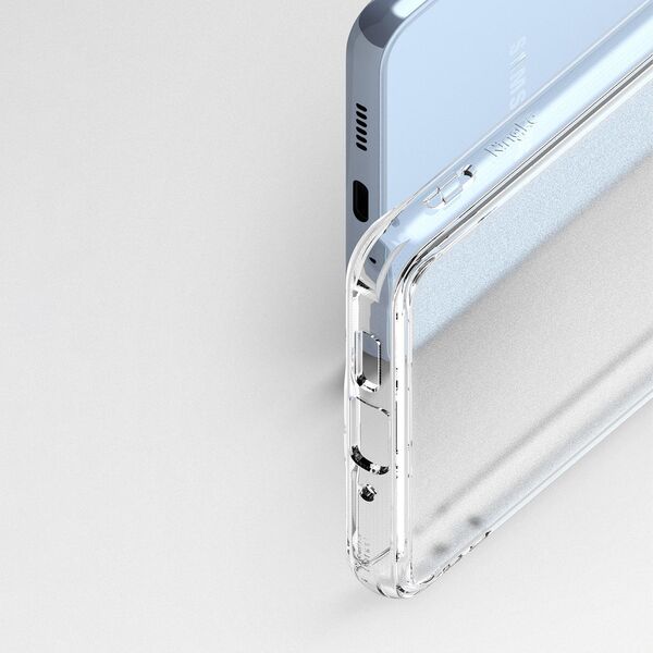 Ringke Ringke Fusion Matte etui pokrowiec z żelową ramką Samsung Galaxy A73 półprzezroczysty 10169318 8809848205347