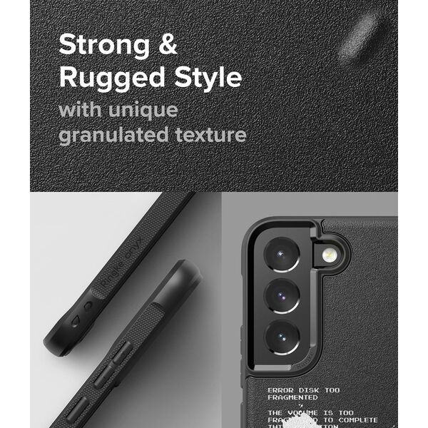 Ringke Ringke Onyx Design wytrzymałe etui pokrowiec Samsung Galaxy S22+ (S22 Plus) czarny (Graffiti) () 10169328 8809848206153