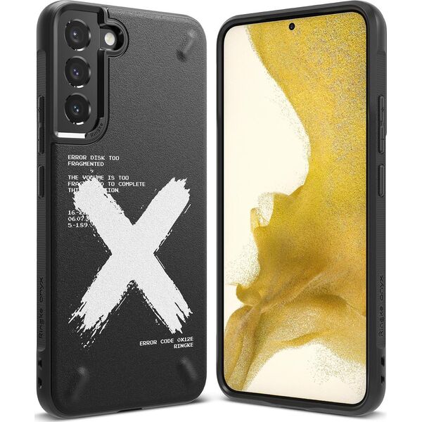 Ringke Ringke Onyx Design wytrzymałe etui pokrowiec Samsung Galaxy S22+ (S22 Plus) czarny (X) () 10169329 8809848206122