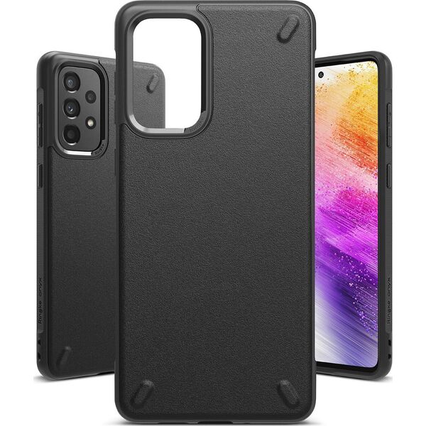 Ringke Ringke Onyx wytrzymałe etui pokrowiec Samsung Galaxy A73 czarny 10169332 8809848207211