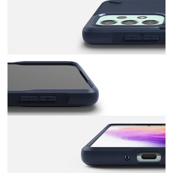 Ringke Ringke Onyx wytrzymałe etui pokrowiec Samsung Galaxy A73 granatowy 10169333 8809848207273