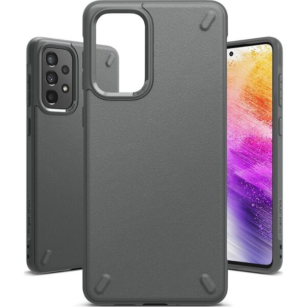 Ringke Ringke Onyx wytrzymałe etui pokrowiec Samsung Galaxy A73 szary 10169334 8809848207242