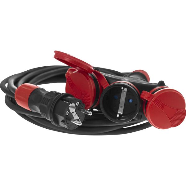 AWTools AWTOOLS PRZEDŁUŻACZ EXTREME 40m 3x1,5mm 3 GNIAZDA IP54 16A/4000W 10169698 5903678610166