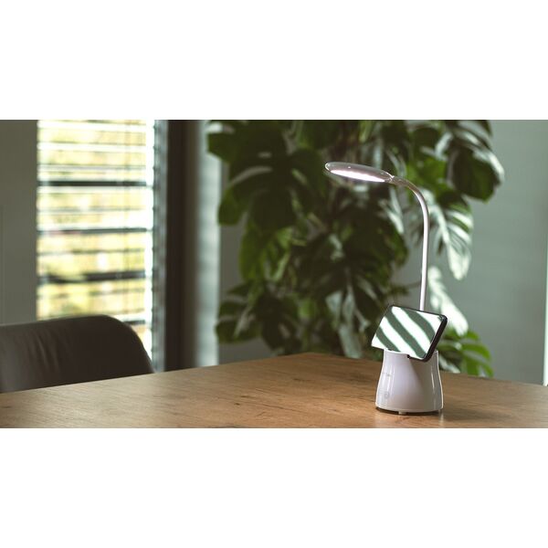 Lampka biurkowa Montis biała  (MT043) 10183430 5901811404535