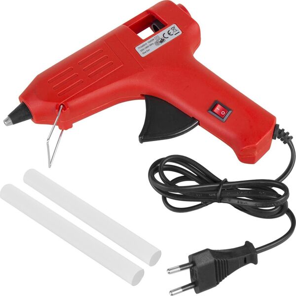 Pistolet do kleju Maclean Pistolet do klejenia na gorąco MCE432, 2 wkłady kleju 10190649 5902211122524