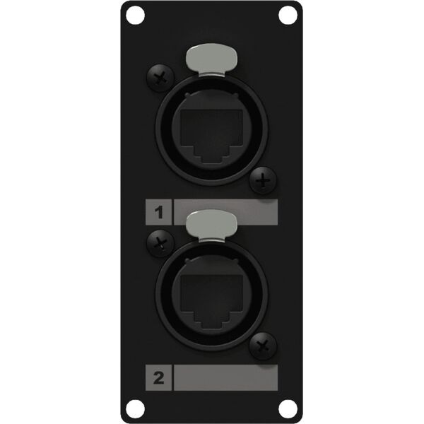 Caymon Moduł CASY ze złączami 2x NE8FAH Ethercon (CASY168/B) 10191276 5414795037960