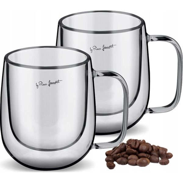 Lamart SZKLANKA LT 9034 250 ML VASO, 2 SZTUKI (Z UCHWYTEM) 10192965 8590669313433