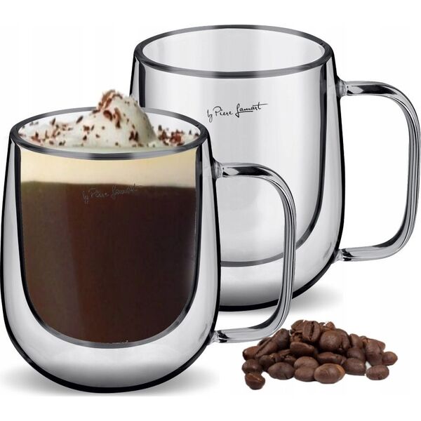Lamart SZKLANKA LT 9034 250 ML VASO, 2 SZTUKI (Z UCHWYTEM) 10192965 8590669313433