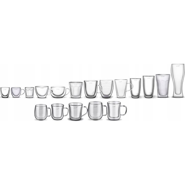 Lamart SZKLANKA LT 9034 250 ML VASO, 2 SZTUKI (Z UCHWYTEM) 10192965 8590669313433