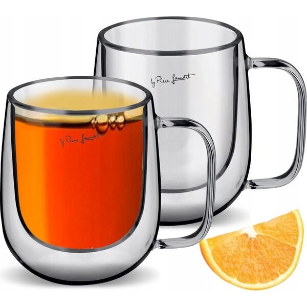 Lamart SZKLANKA LT 9034 250 ML VASO, 2 SZTUKI (Z UCHWYTEM) 10192965 8590669313433
