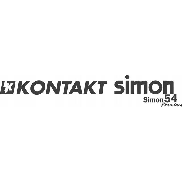 Kontakt-Simon Simon 54 Gniazdo komputerowe RJ45 kategoria 5e + telefoniczne RJ12 (moduł) czarny mat D5T.01/49 10250374 5902787871468