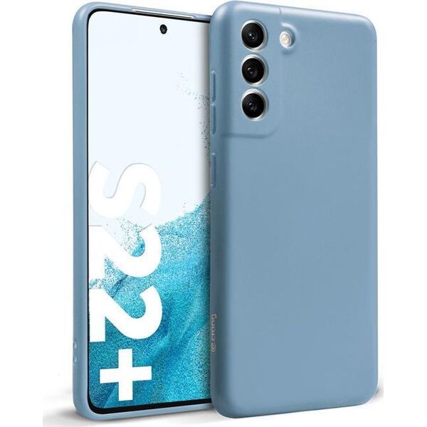 Crong Crong Color Cover - Etui Samsung Galaxy S22+ (niebieski) 10351174 5904310701440