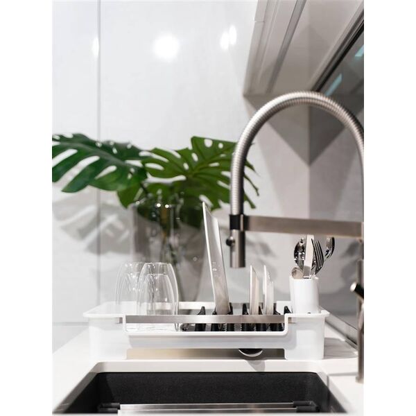 Vialli Design Ociekacz na naczynia SOHO biały 8463 10354943 5901638728463