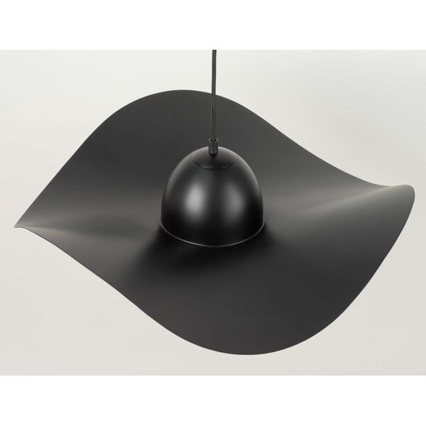Lampa wisząca Sigma Metalowy zwis KAPELLO czarna lampa wisząca nad stół w jadalni 10360301 5907554419034