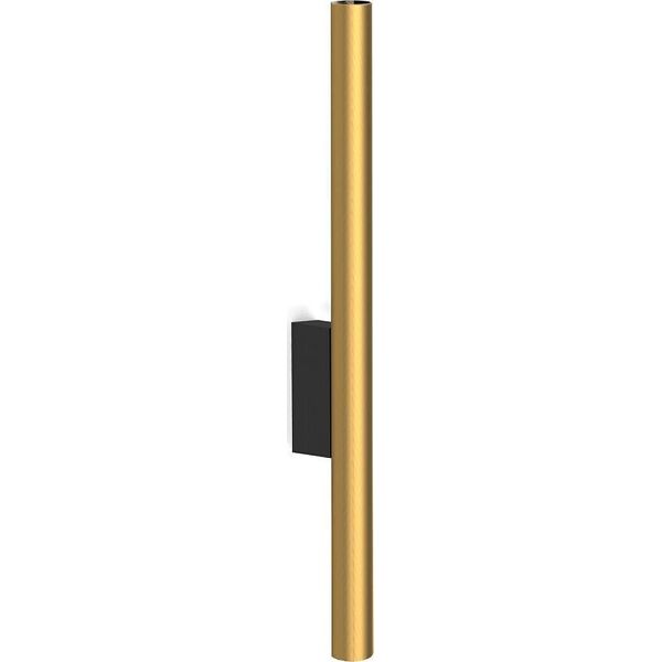 Kinkiet Nowodvorski Nowoczesna tuba ścienna LASER 8308 Nowodvorski metalowy kinkiet mosiądz 10360795 5903139830898