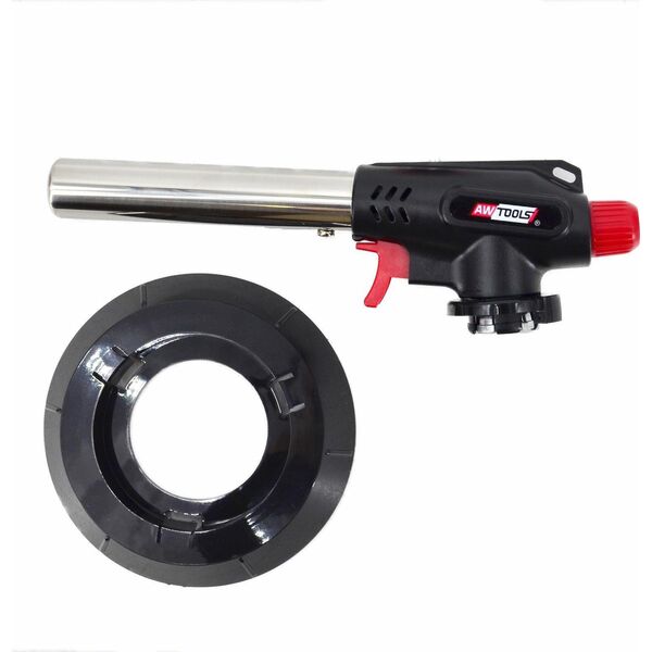 AWTools AWTOOLS PALNIK GAZOWY - PIEZO TYP 4 DŁUGI + PODSTAWA BUTLI 10362162 5903678601645