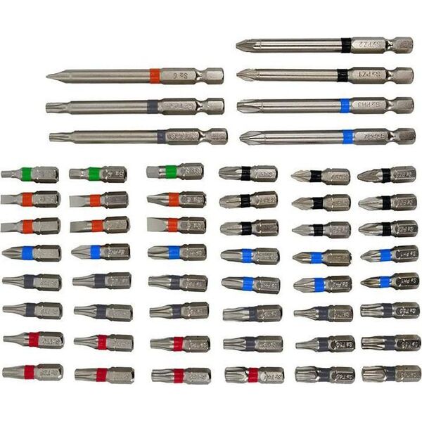 AWTools AWTOOLS ZESTAW BITÓW KOŃCÓWEK ŚRUBOWKRĘTOWYCH 56el. 10362389 5903678604936