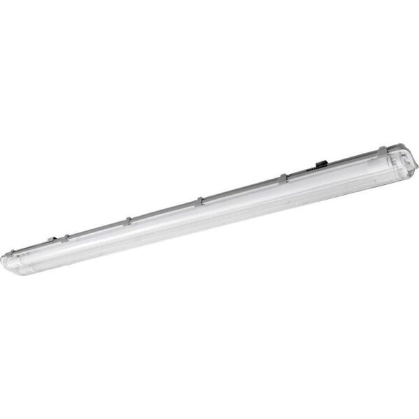 GTV Oprawa hermetyczna G13 G-TECH pod 2 świetlówki LED 1200mm 236 T8 LED-J IP65 ABS/PS szara GT-HER2X36-00 10375801 5902801250002