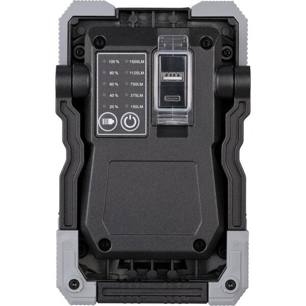 Brennenstuhl Projektor LED przenośny akumulatorowy RUFUS 1500 MA, 1500lm, IP65 1173100100 10396912 4007123668434