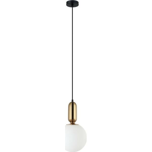 Lampa wisząca Italux Lampa wisząca ALDEVA PND-02340-1M-BRO Italux 10400211 5900644430766