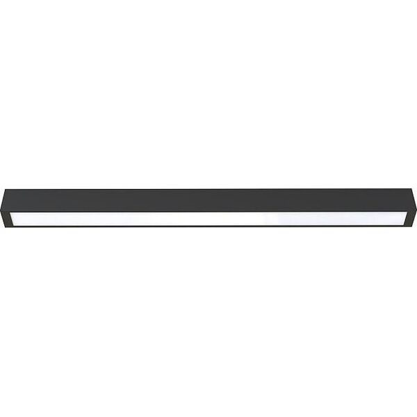 Lampa sufitowa Nowodvorski Natynkowa lampa sufitowa STRAIGHT CEILING 7598 czarny plafon 10412355 5903139759892