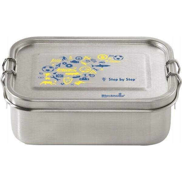 Step by Step STEP BY STEP ŚNIADANIÓWKA ZE STALI NIERDZEWNEJ "Blue & Yellow" 10484603 4047443467225
