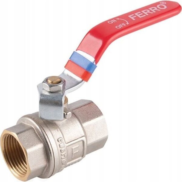 Ferro KFP4 ZAWÓR KUL. WODNY Z RĄCZKA 1 1/4'' NAKR-NAKR, F-POWER // ZKW-32-WW-R-FER-POWER 10587618 5902194992046